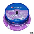 Miniatyrbild 1 av 2: DVD+R Verbatim 4,7 GB 16x (8 antal)