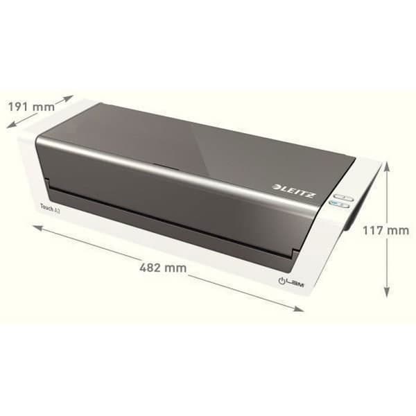 Laminator - LEITZ - ILAM Touch 2 A3 - Helautomatisk - Smart sensor