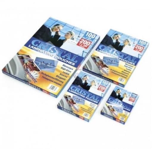 LAMINATOR POUCH GLOSSY CARD/125 100PCS 5307101 FELLOWES
