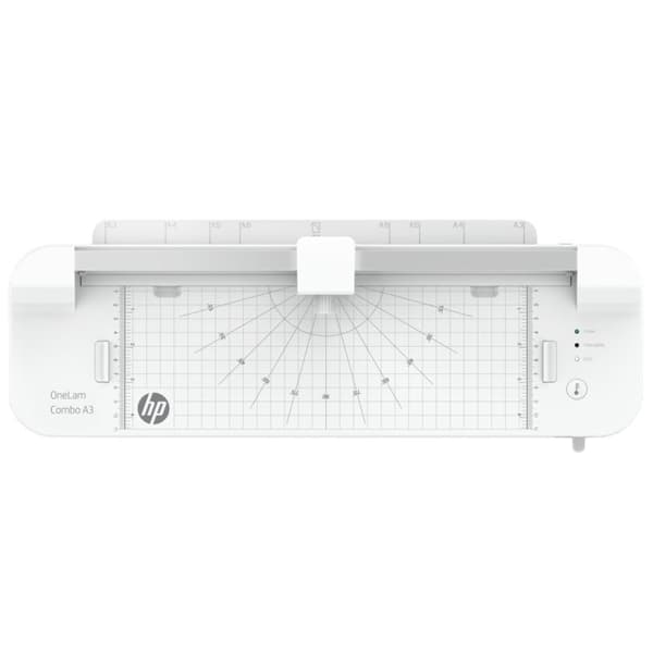 HP ONELAM COMBO A3 laminator, integreret trimmer, lamineringshastighed 40 cm/min, hvid