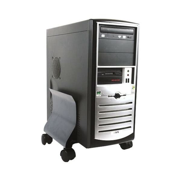 CPU-stöd med hjul Fellowes 9169201 15.2-22.9 cm Svart Grafit