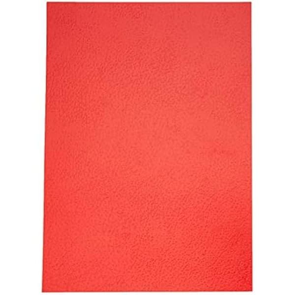 Omslagspapper - LIDERPAPEL - TE03 - Pakke med 50 - A4 - Röd