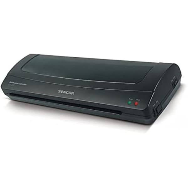 Personlig laminator A4 - SENCOR - SLA 201 - Fickor 150 till 250 mikron - Dokument och foton - Format A4