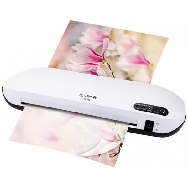 Plastifieringsmaskin - OLYMPIA - A 2250 - A4 - 250 mikrometer - Kompakt design