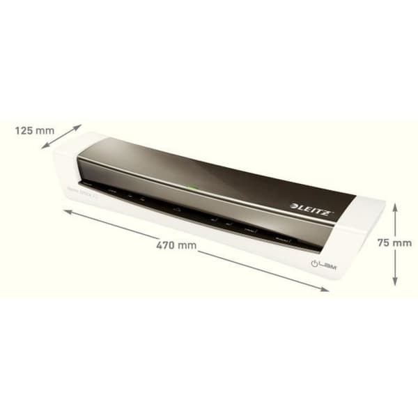 A3 laminator - Leitz - ILAM - Kompakt design - 3 minuters förvärmning - Påsar 80 till 125 mikron