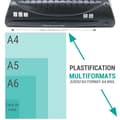 Miniatyrbild 2 av 4: Plastifierare - TEXET - A4 A5 A6 A7 - Värmer på 3 minuter - Startkit inkluderat - 160 mikron