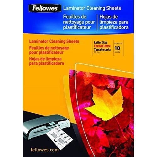 Fellowes Paket med 10 Rengöringsblad för Dokumentlaminator - 5320604