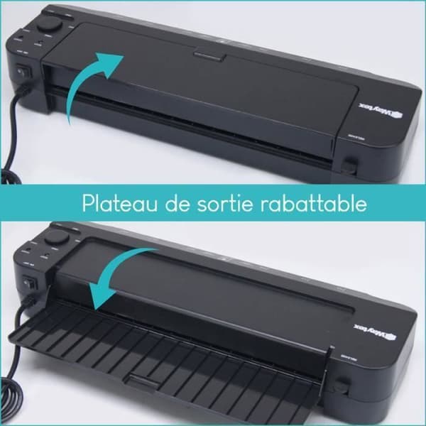Laminator - WAYTEX - Pro Ultra Fast - A3 A4 A5 A6 A7 - Justerbar temperatur - 30 cm/minut