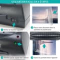 Miniatyrbild 3 av 4: Laminator Pro A3 A4 A5 A6 A7 upp till 2 x 125 mikron snabb laminering för hemmet eller kontoret