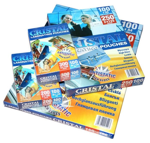 Plastifieringsblad A3/100u blank