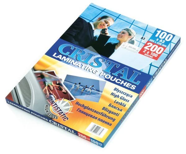 Plastifieringsblad A3/100u blank