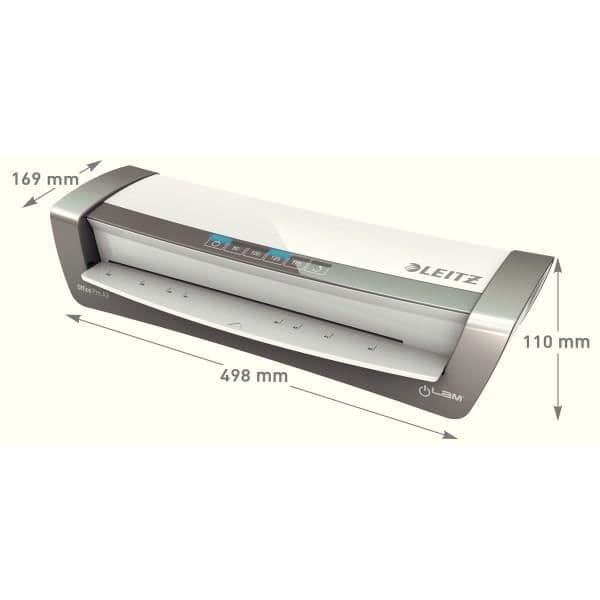 Laminator - Leitz - ILAM Office Pro A3 - Silver - 500 mm/min - 80 till 175 mikron