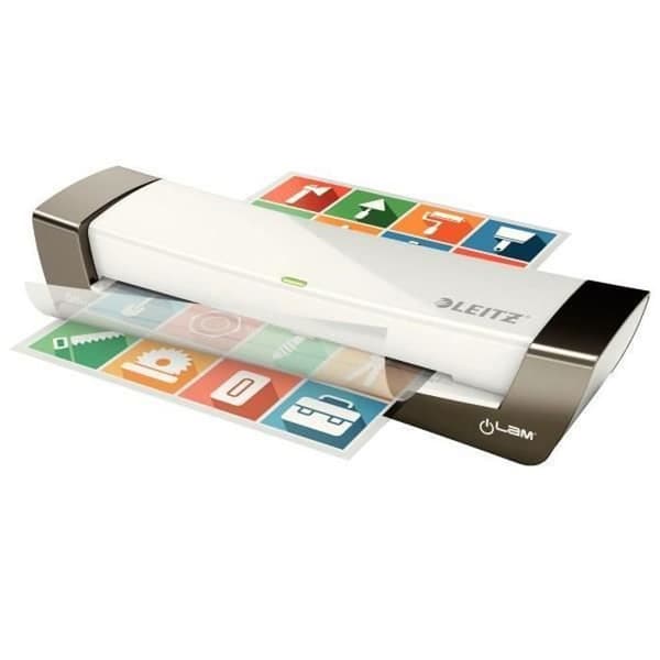 Laminator - Leitz - ILAM A4 - Silver - 1 minuts förvärmning - Påsar 80 till 125 mikron