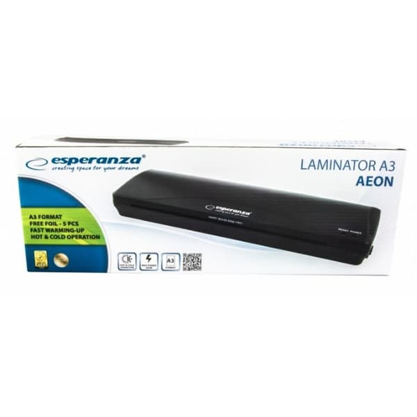 Laminator Esperanza Laminator A3 Aeon Svart