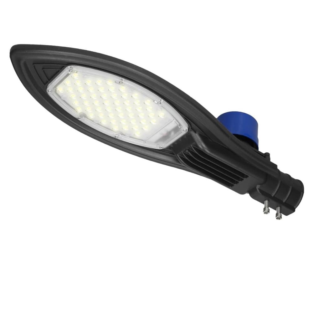 LED gadelygte udendørs lys udendørs belysning 50W varm hvid tusmørke sensor