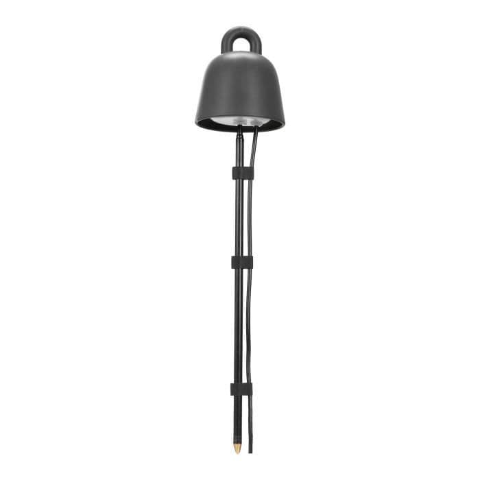 ELHO Light Let bladpleje - Sort levende - Indendørs, voksende og høstende - L 7,4 x B 7,4 x H 36 cm