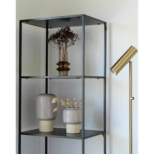 House Nordic LED-golvlampa Lia Mässing 442793