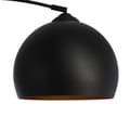 Miniatyrbild 4 av 6: Vintage Time Golvlampa - Atmosphera - Böjd - Metall - Svart - H. 175 cm