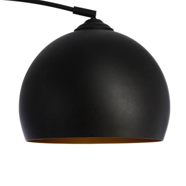 Vintage Time Golvlampa - Atmosphera - Böjd - Metall - Svart - H. 175 cm