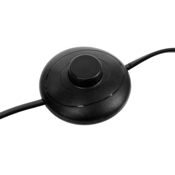 Lampadaire - ATMOSPHERA - Molu - Ben i trä - Svart lampskärm - Skandinavisk stil