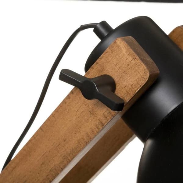 Lampadaire Arc Cuba - Svart - H 158 cm