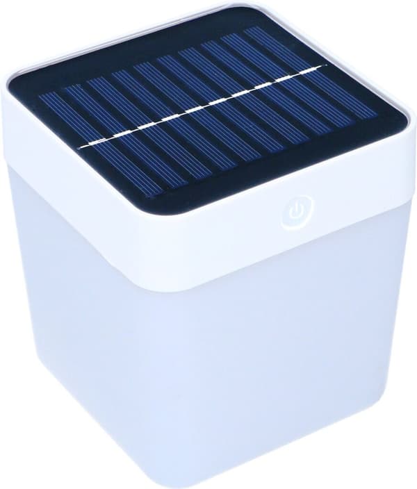 Grundig aurinkolamppu puutarhavalaistus aurinkoenergialla Valkoinen/oranssi/sininen/vihreä valo jopa 8 tuntia valoa