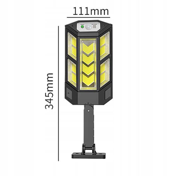 SOLARLAMPE 249 LED DUSK MOTION SENSOR