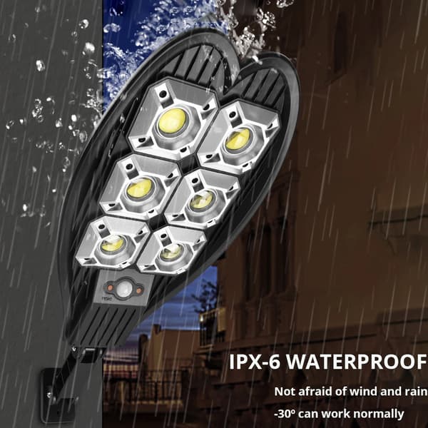 LAMPE LED SOLAR GADLAMPE 450W HOLDER NYHED