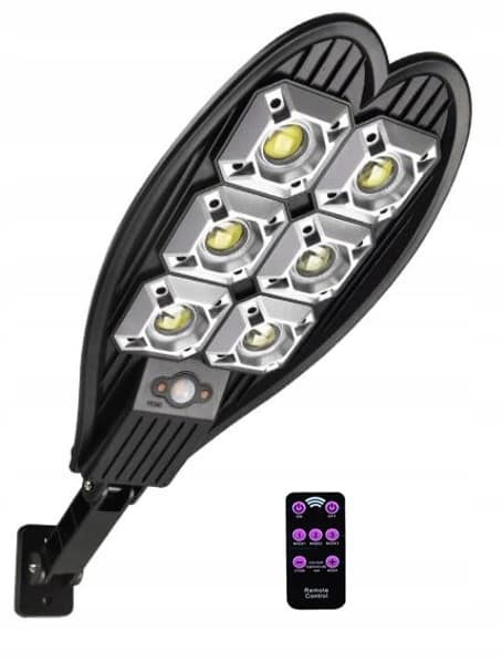 LAMPE LED SOLAR GADLAMPE 450W HOLDER NYHED
