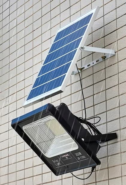 SOLLAMPA MED SENSOR 200W 5m kabel 15000mAh