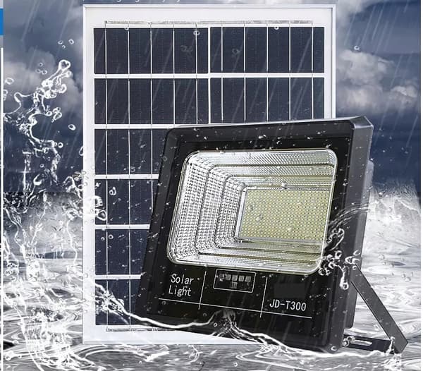 SOLLAMPA MED SENSOR 200W 5m kabel 15000mAh