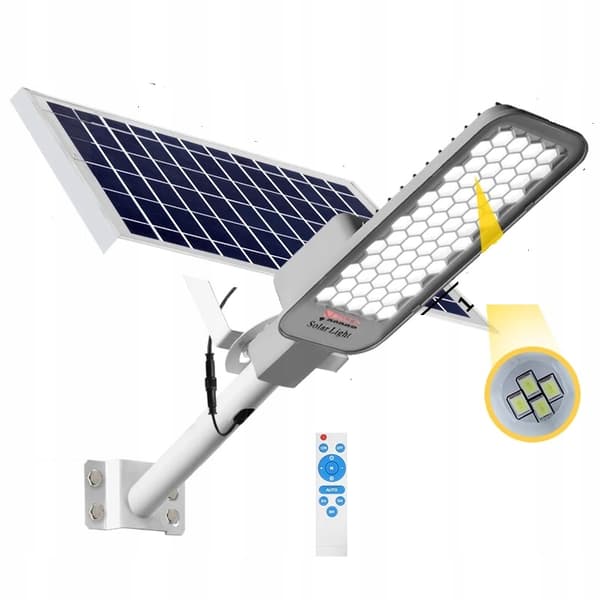 TRÄDGÅRDSLIKTA SOLARLAMPA FÖR POSTKRAFTIG 1000W STREET PANEL 234 LED