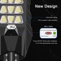 Pikkukuva 8 / 9: LED AURINKOKATUVALAISIN TEHOKAS 1000W PUUTARHAVALAISIN pylväässä