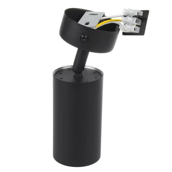 Maclean MCE451 B spot tak/vägglampa, mobil, aluminium, 1xGU10, 55x100mm, matt svart