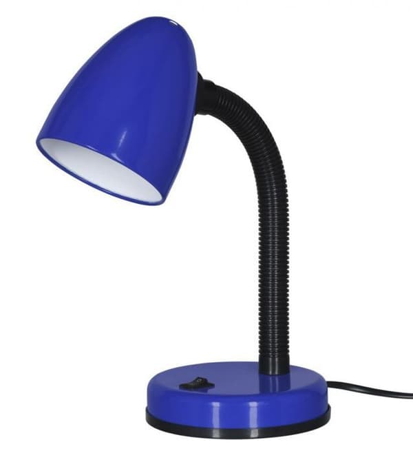Lampfot - Activejet golvlampsfot - AJE-BILL Blå - Skrivbordslampa Bordslampa AJE-BILL Blå E27