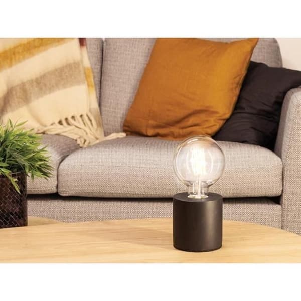 Cylindrisk svart cementlampa - VELLIGHT - inomhus - 150cm kabel