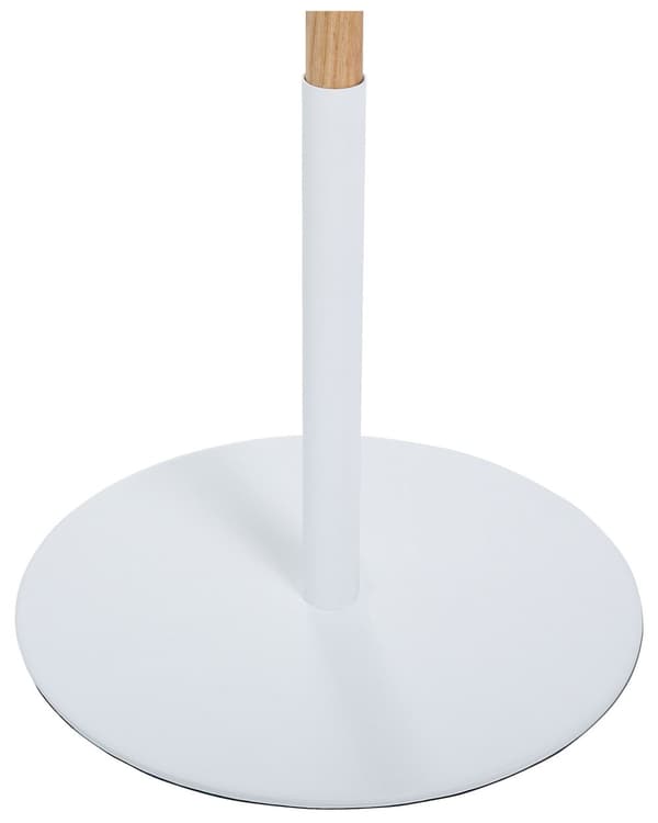Golvlampa Vit och Guld Rund med Moderna Vintage Lampskärmar