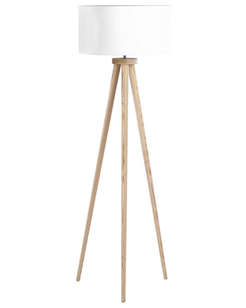 Golvlampa vit NITRA