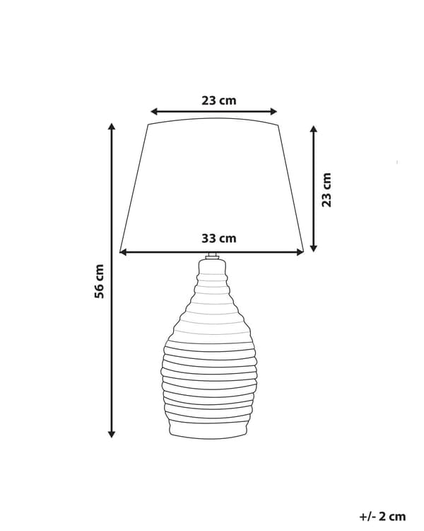 Bordslampa Vit Keramik Linne Konformad Skärm Sänglampa Sovrum Nattlampa Nattduksbord