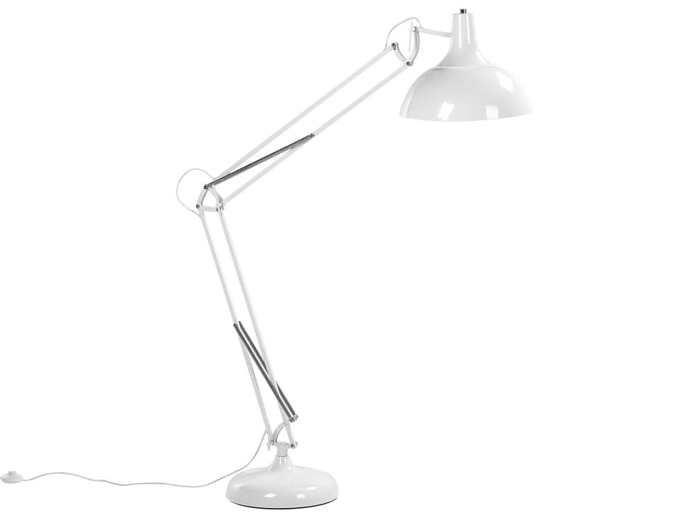 Golvlampa vit PARANA