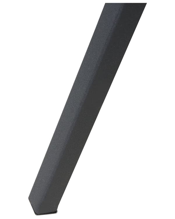 Golvlampa Svart med Guld Färg Metall 165 cm Treben Stativ Justerbar Industriell