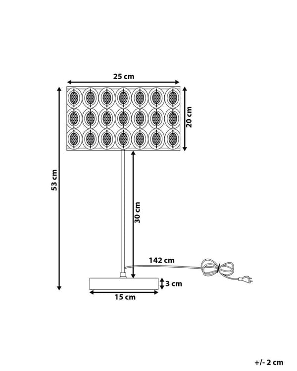 Bordslampa Silvermetall Dekorativa Kristaller Modern Lampskärm