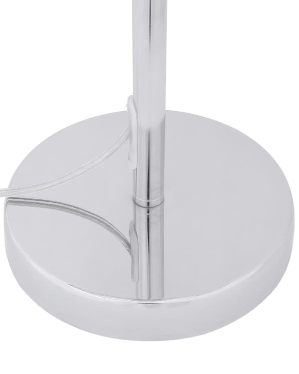 Bordslampa Silvermetall Dekorativa Kristaller Modern Lampskärm