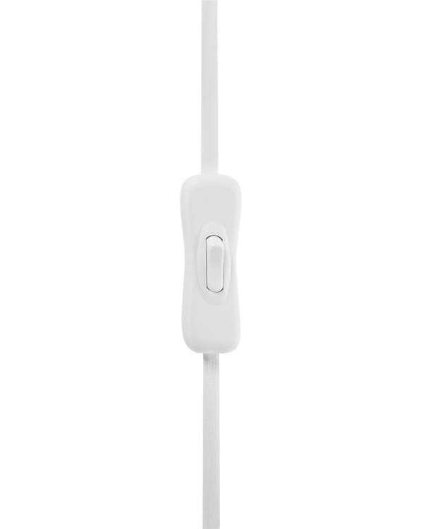Bordslampa Metall Vit 27 cm Marockansk Filigran Oriental