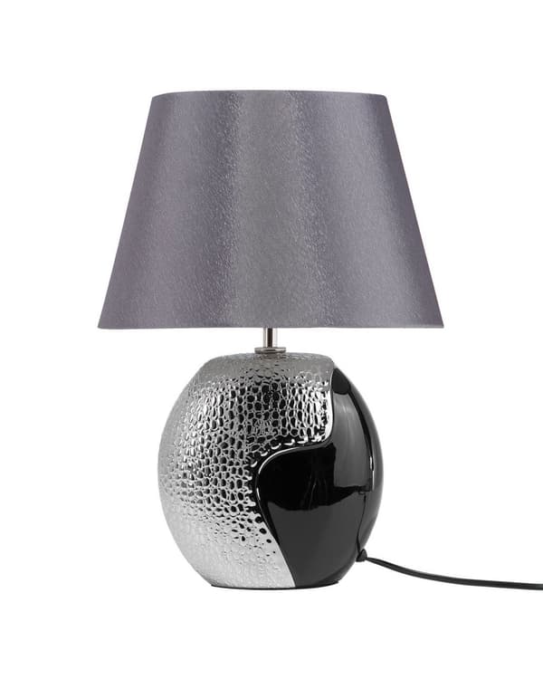Bordslampa Svart Silverkeramisk Modern Dekorativ