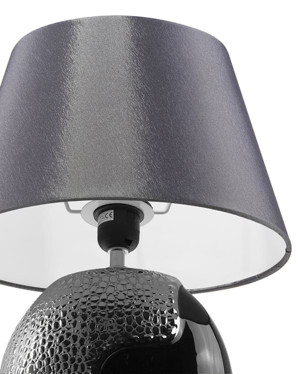 Bordslampa Svart Silverkeramisk Modern Dekorativ
