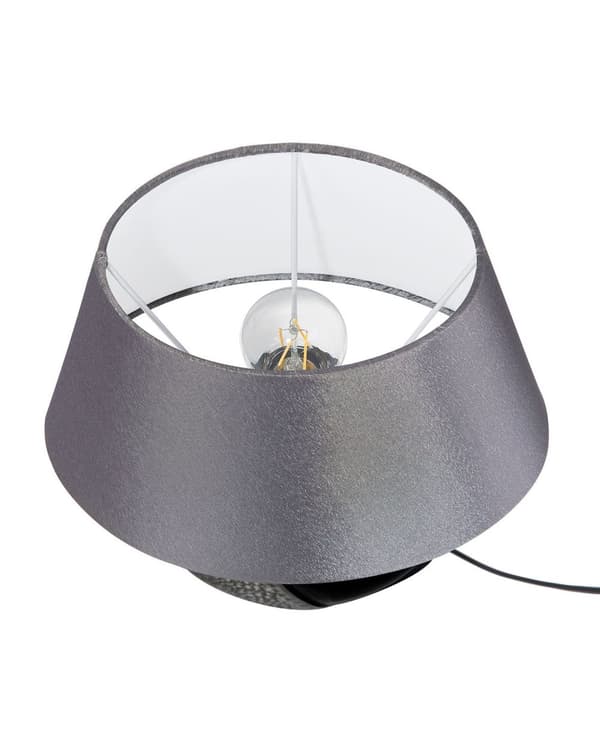 Bordslampa Svart Silverkeramisk Modern Dekorativ