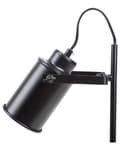 Miniatyrbild 5 av 9: Bordslampa i Svart Rund Lampskärm Betong Lampfot