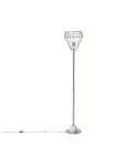 Miniatyrbild 6 av 11: Modern Golvlampa av Metall med en Lampskärm av Mässing