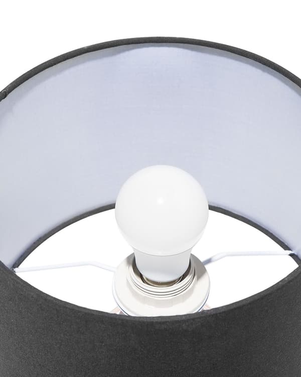 Bordslampa i Svart/Koppar Färg Modern Unik Lampfot